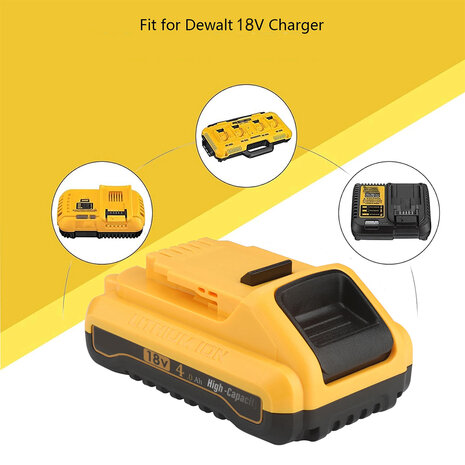 Dewalt DCB182 XR 4000mAh accu