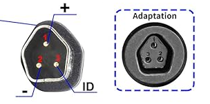 3-Pin oplader