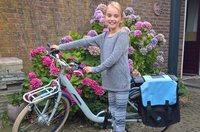 Omgebouwde kinderfiets vergroot zelfstandigheid! Omgebouwde kinderfiets vergroot zelfstandigheid!